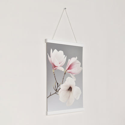 Posterhängare Vit Ek med magnet