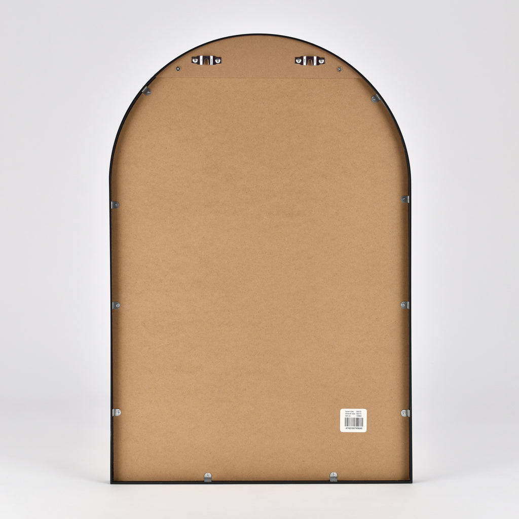 Spegel Bauge Svart Deluxe 50x75 cm