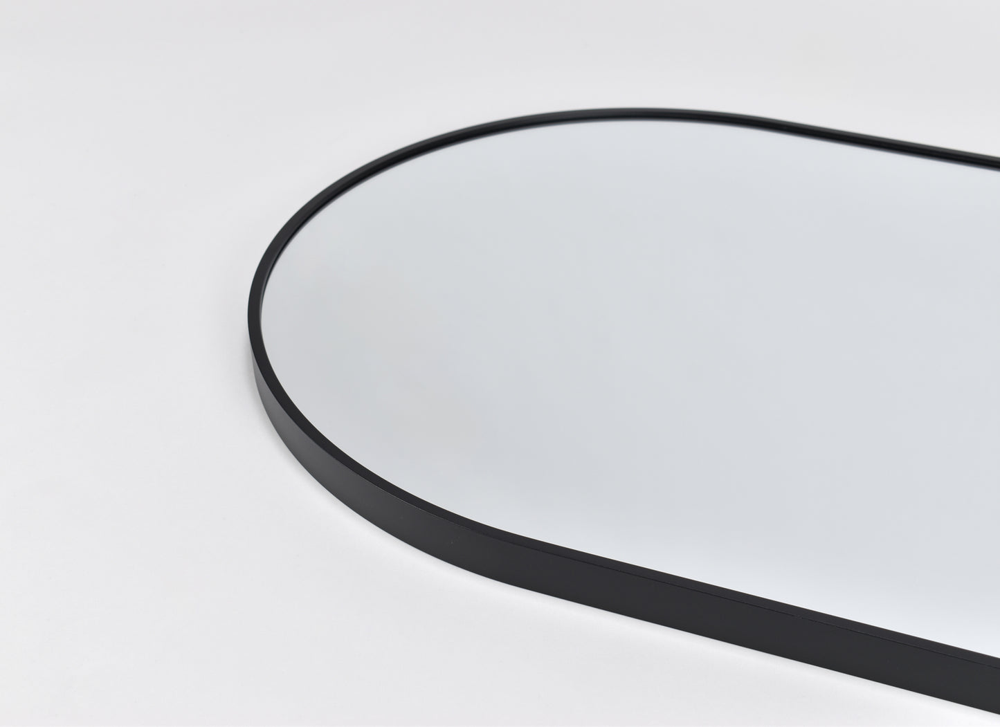 Spegel Bauge Svart Deluxe 50x75 cm