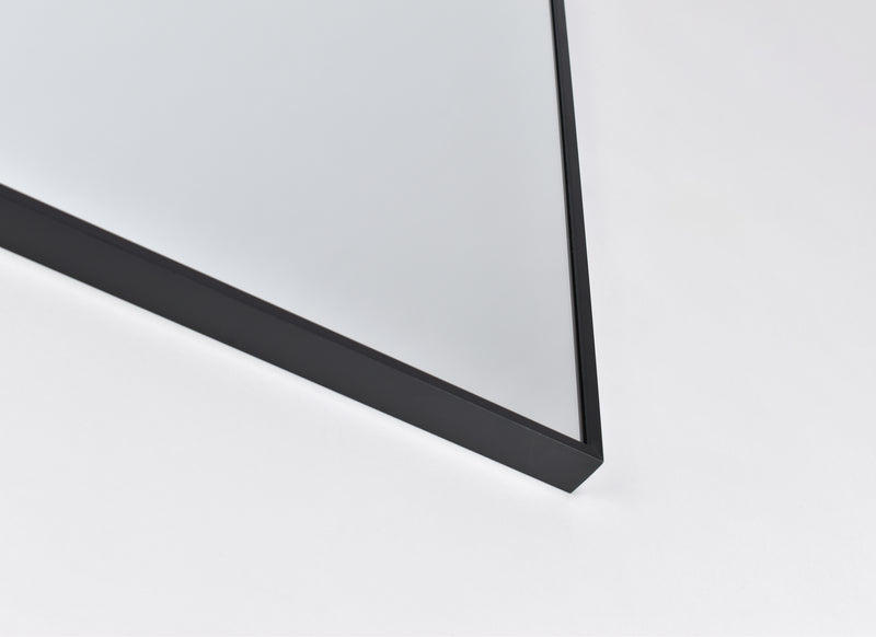 Spegel Bauge Svart Deluxe 50x75 cm