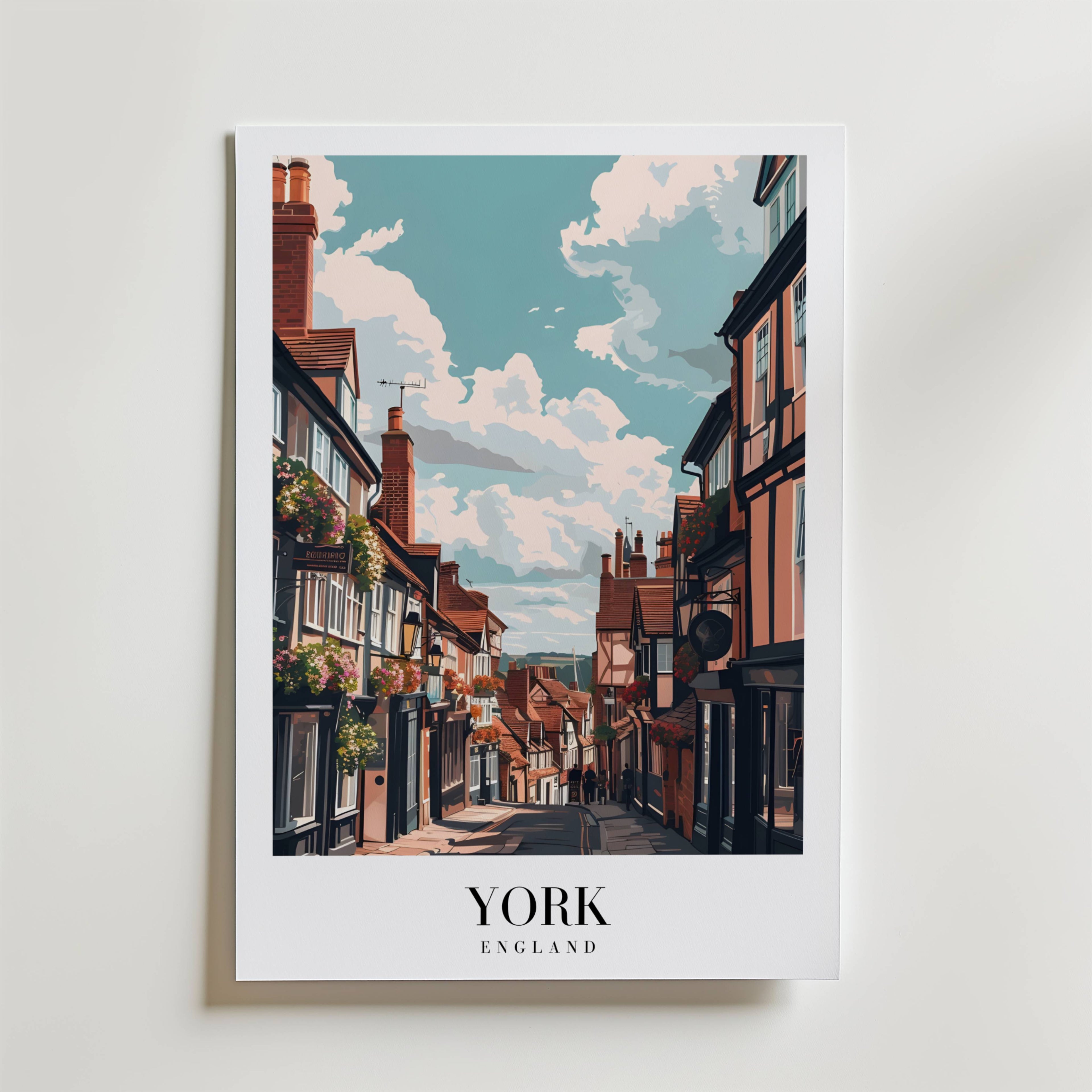 Streets Of York Poster