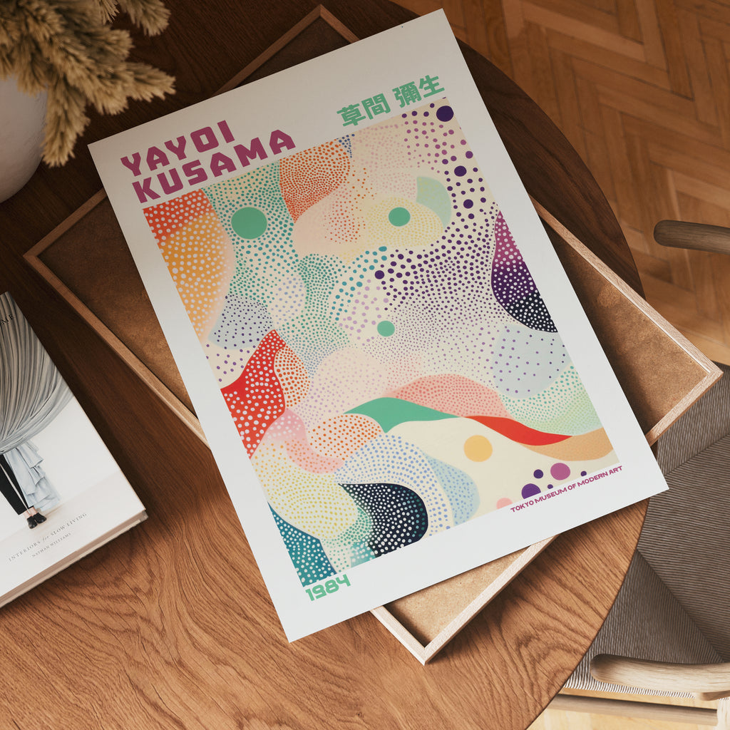 Yayoi Kusama Dreaming Constellations No.2 Poster