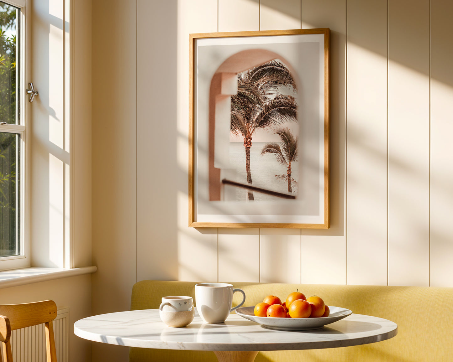 Palm View Arch Poster