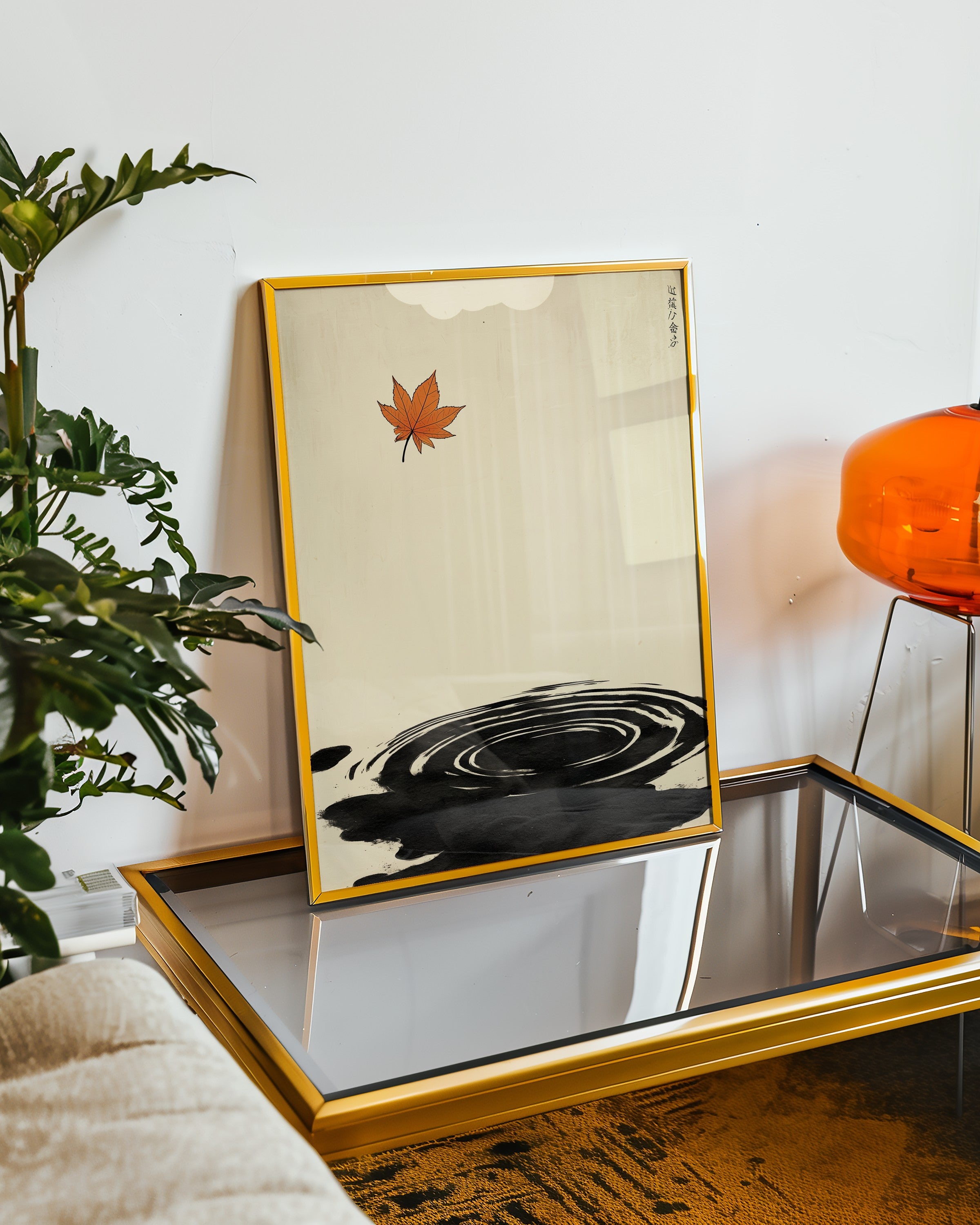 Ephemeral Leaf Poster