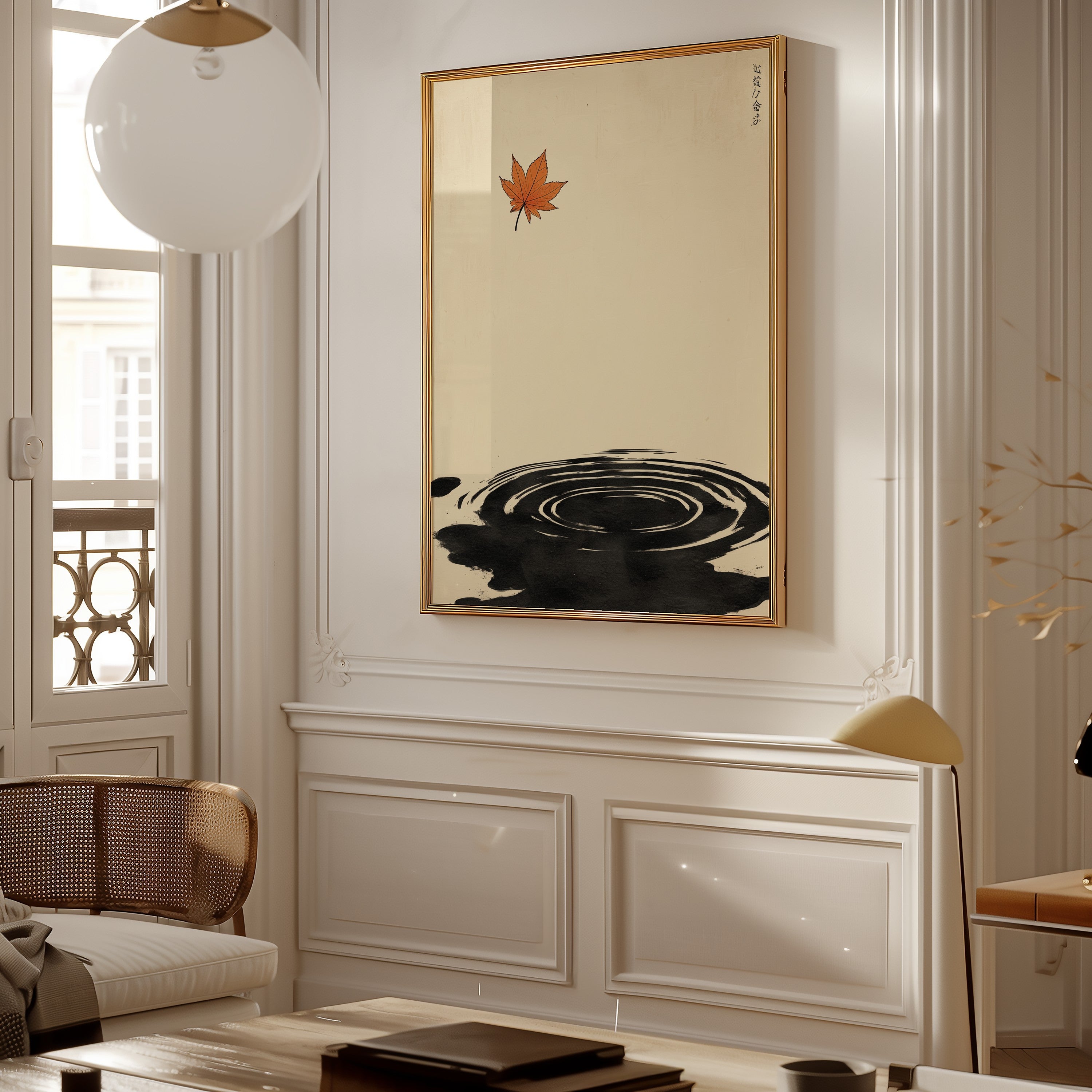 Ephemeral Leaf Poster