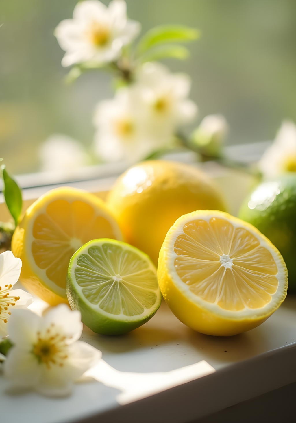 Sunlit Citrus Poster