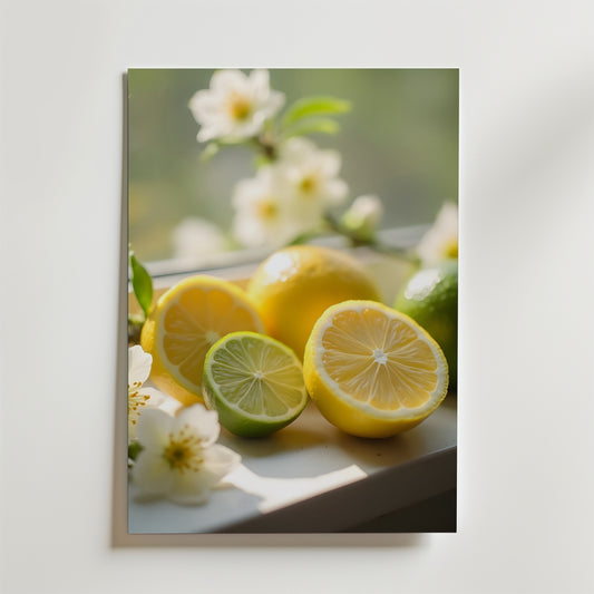 Sunlit Citrus Poster