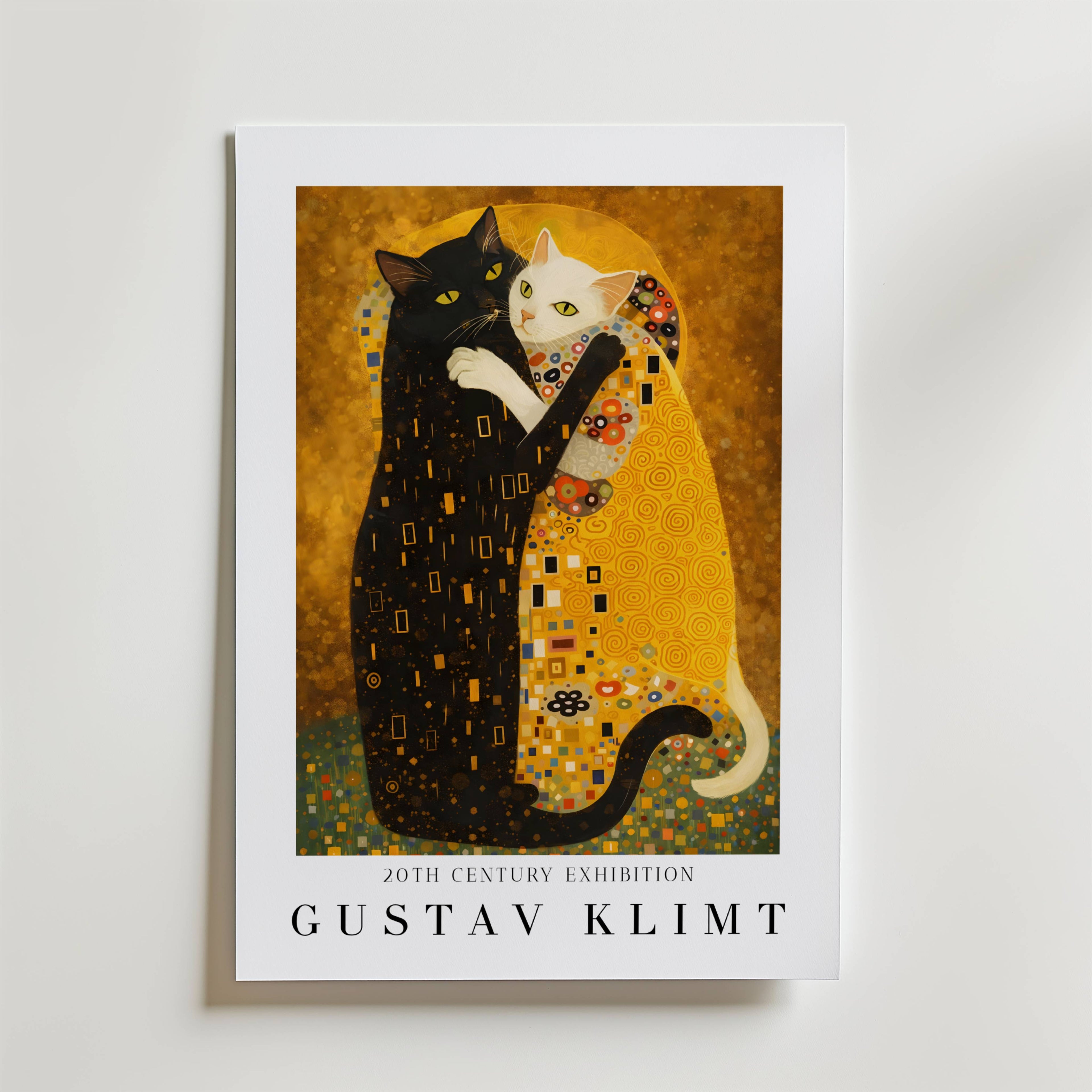 Bundle 3-pack Gustav Klimt Distorted Reality Collection – affischset poster kollektion – köp online hos Bozetto
