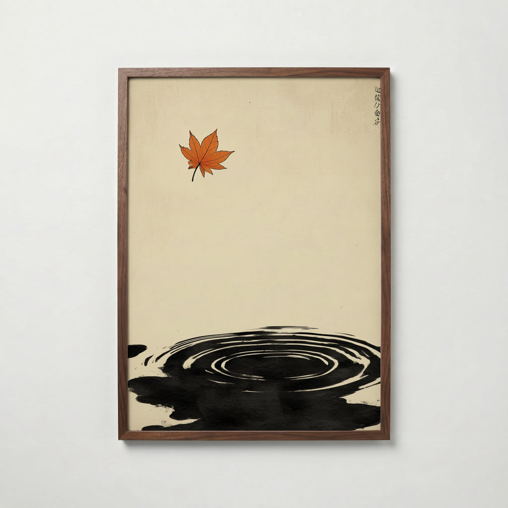 Ephemeral Leaf Poster