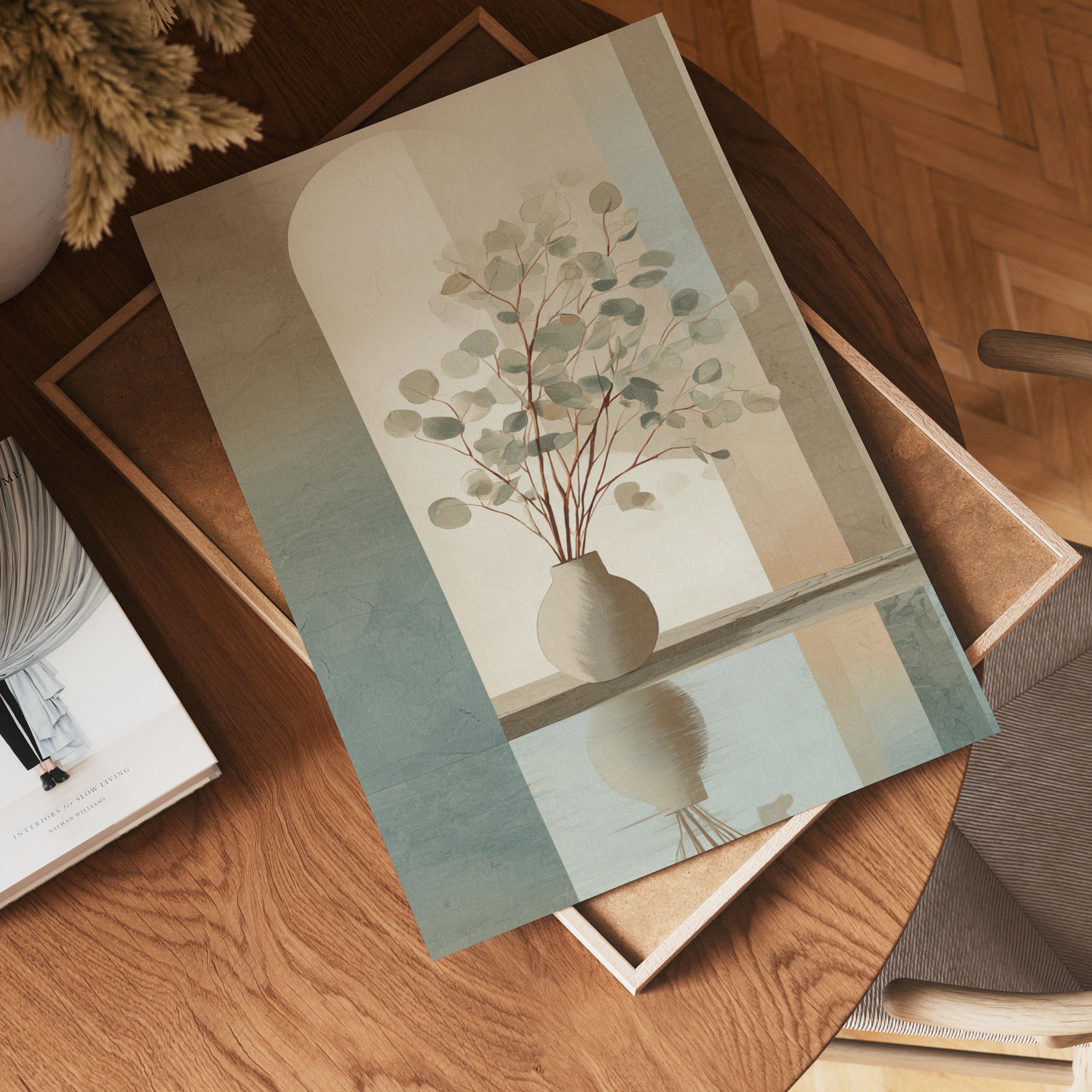 Calm Arch Eucalyptus Poster – poster på vägg inredning