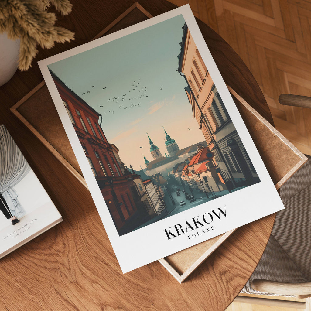 Morning In Krakow Poster