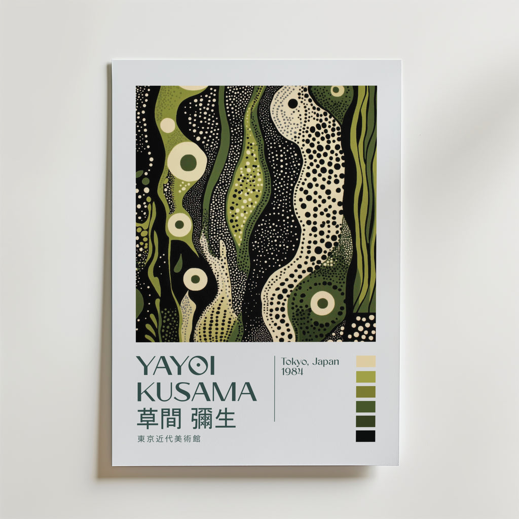 Yayoi Kusama Emerald Reverie Poster
