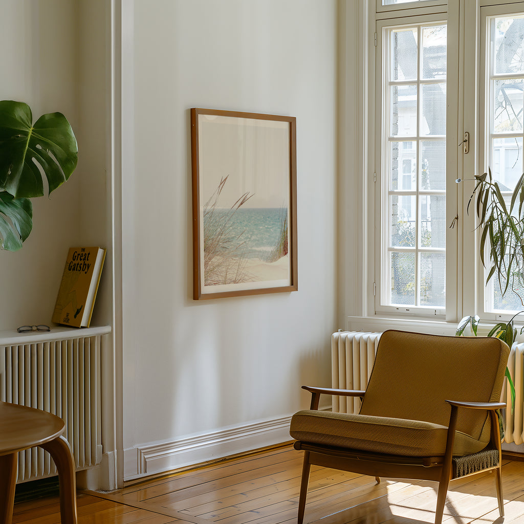 Coastal Breeze Dunes Poster