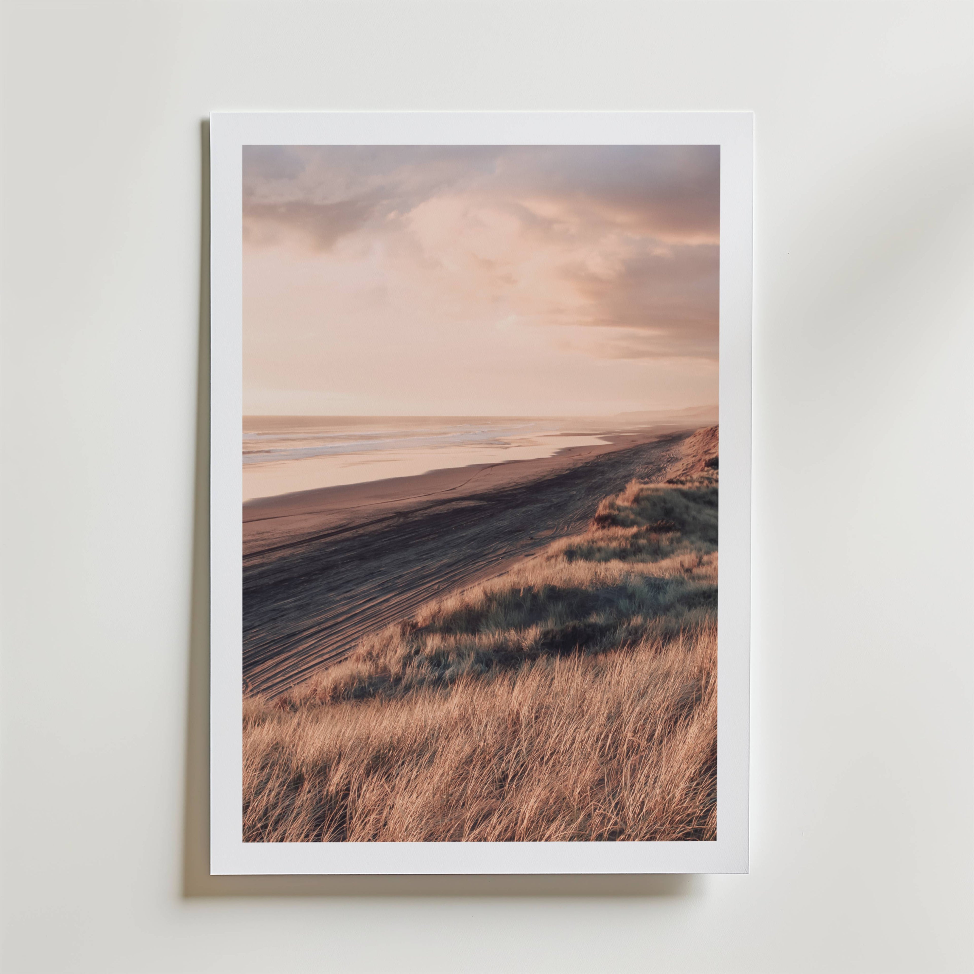 Coastal Sunset Ridge Poster