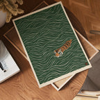 Swimming Tiger Poster