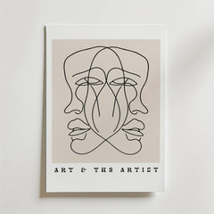 Art and the Artist Poster