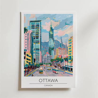 Ottawa Skyline Vibes Poster