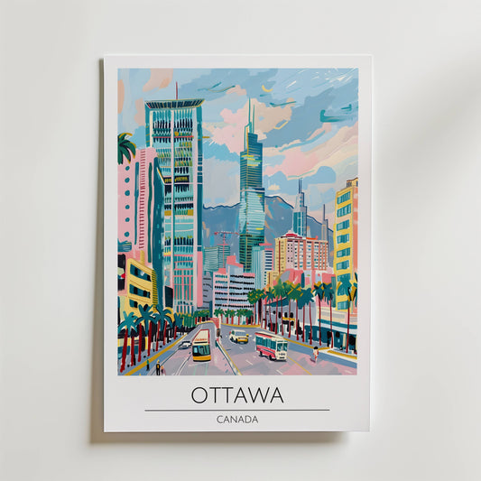 Ottawa Skyline Vibes Poster