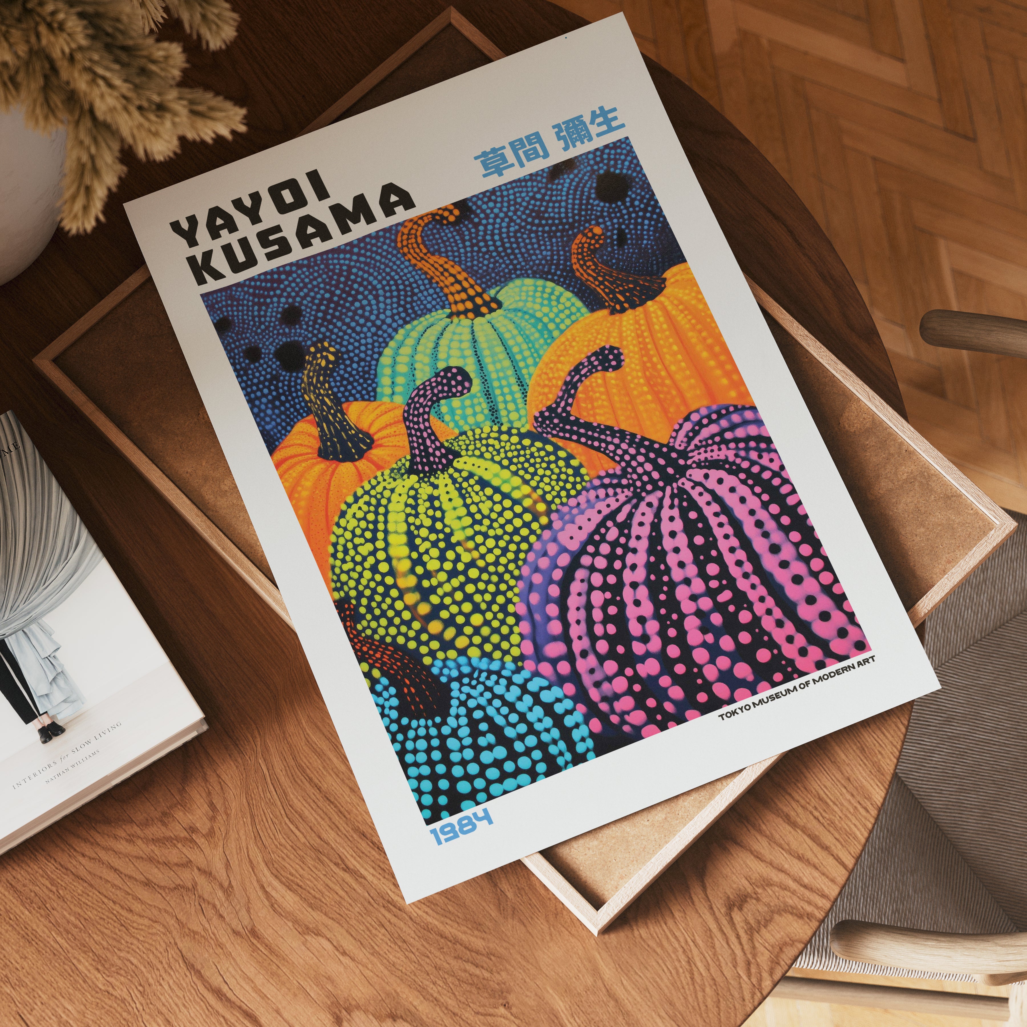 Yayoi Kusama Festival of Pumpkins Poster