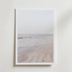 Calm Misty Coast Poster