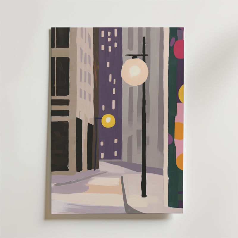 City Stillness Poster