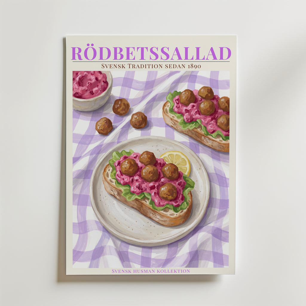 Rödbetssallad Poster