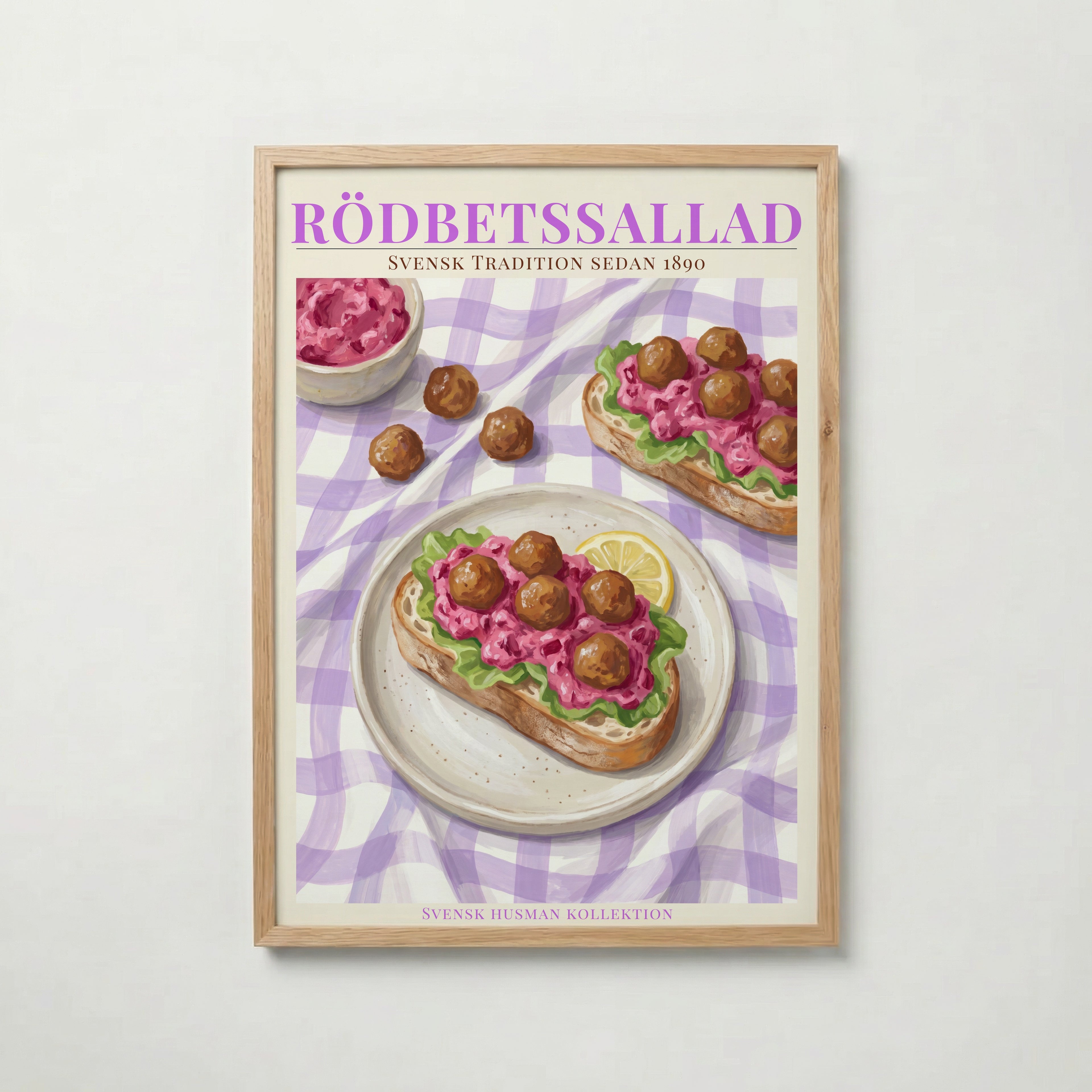 Rödbetssallad Poster