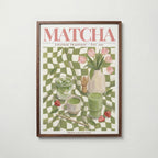 Matcha Poster – modern väggdekoration – köp poster online Bozetto
