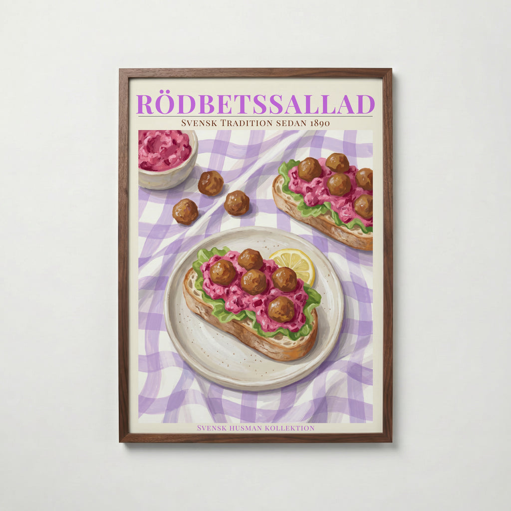 Rödbetssallad Poster
