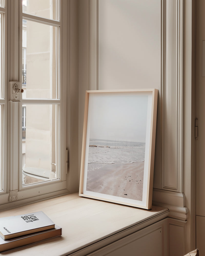 Calm Misty Coast Poster