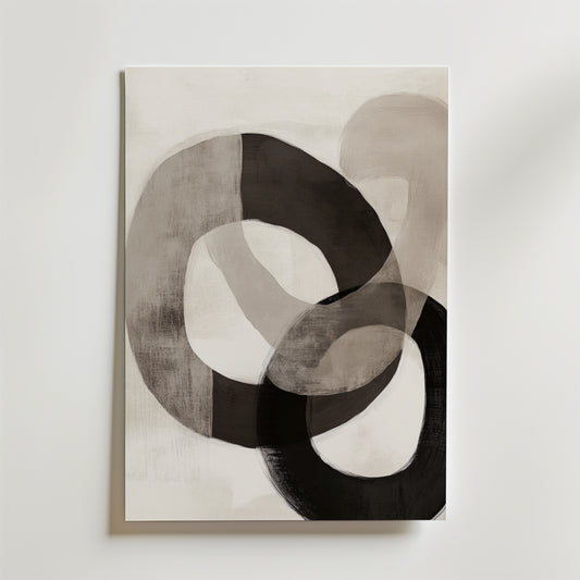 Interlocking Circles Poster