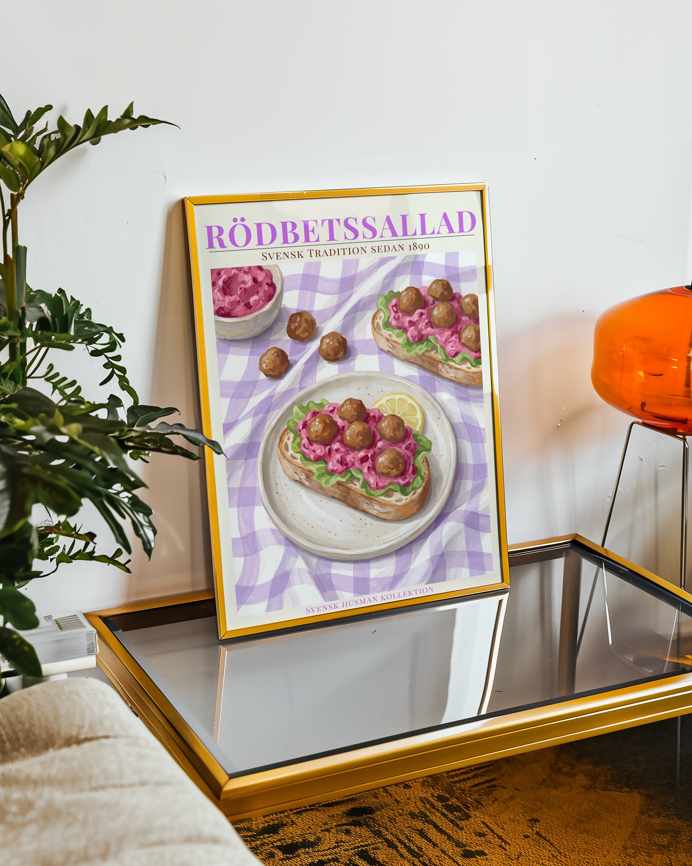 Rödbetssallad Poster