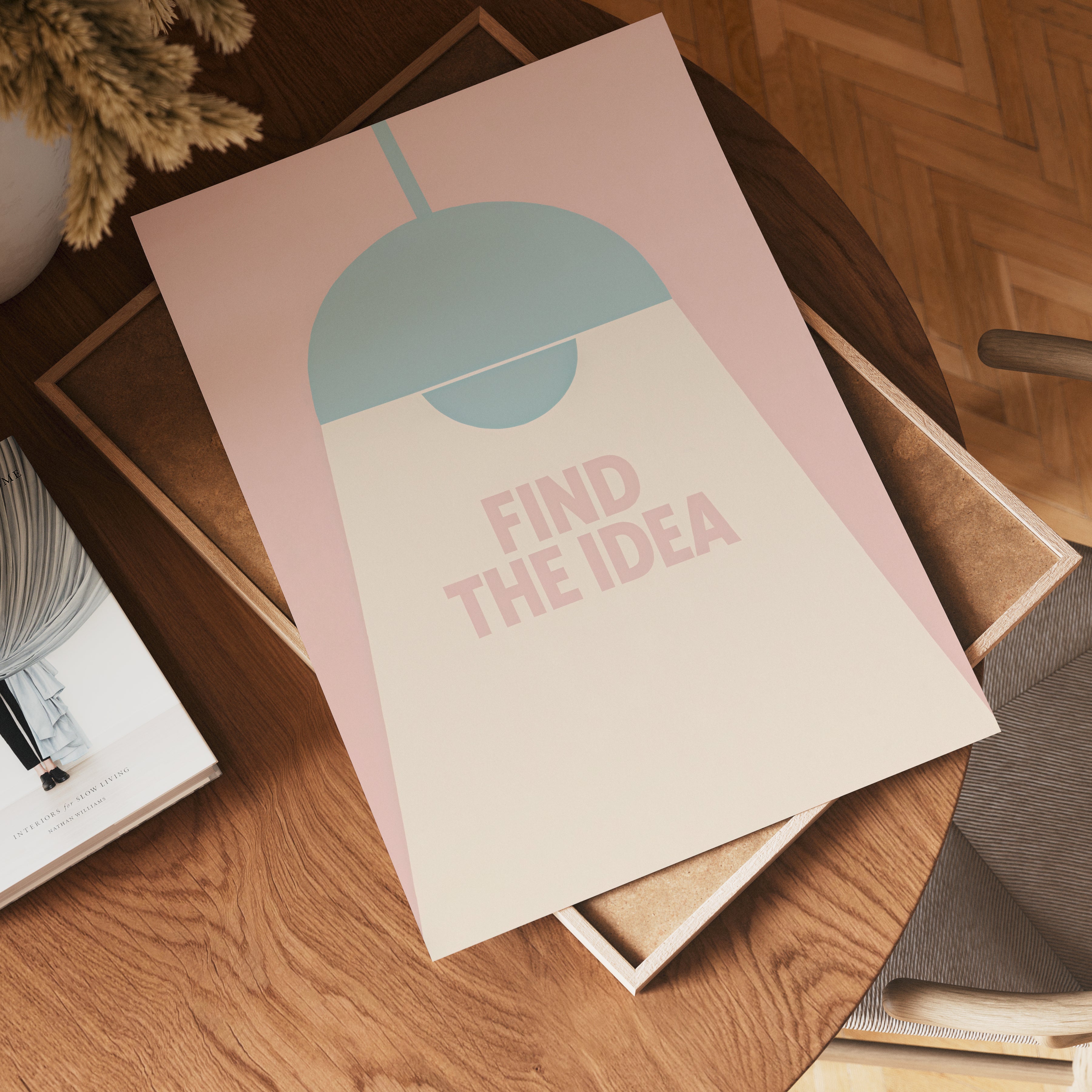 Find The Idea Poster – poster väggdekoration