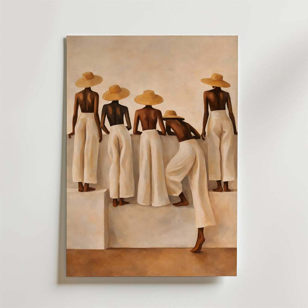 Sunlit Sisterhood Poster