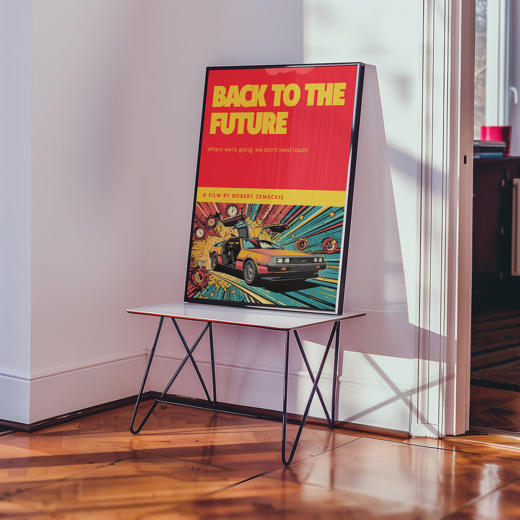 Back to the Future Poster affisch – köp poster online – Bozetto väggdekoration