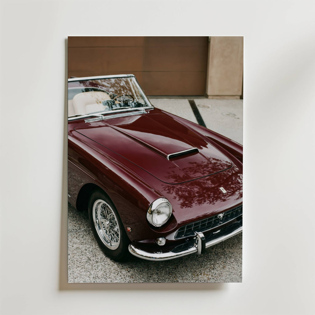 Rosso Eleganza Poster affisch – poster till väggdekoration – köp online hos Bozetto