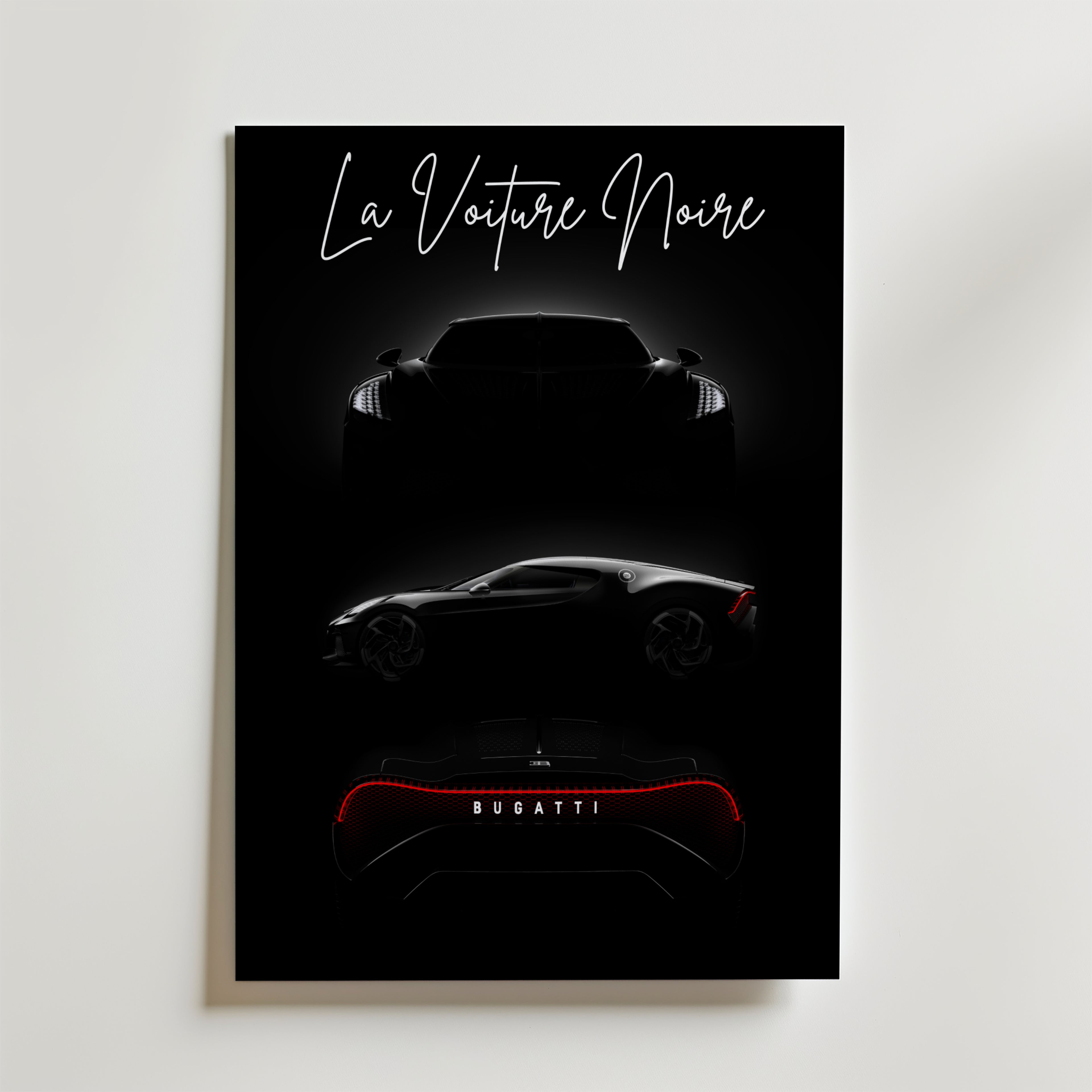 Bugatti La Voiture Noire Elegance Poster