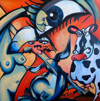 Bullseye - Tony Nilsson affisch – köp poster online – Bozetto väggdekoration