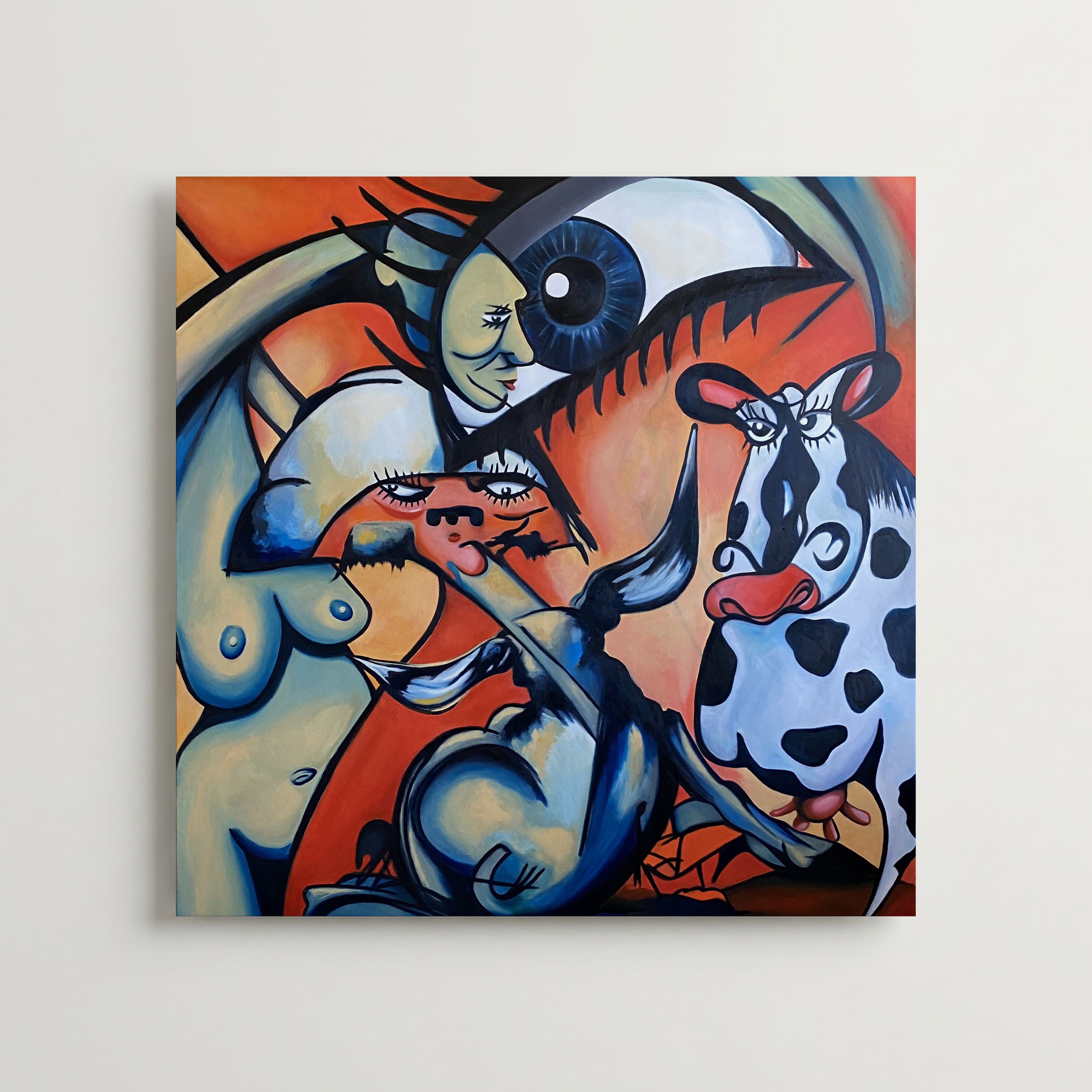 Bullseye - Tony Nilsson affisch – poster till väggdekoration – köp online hos Bozetto