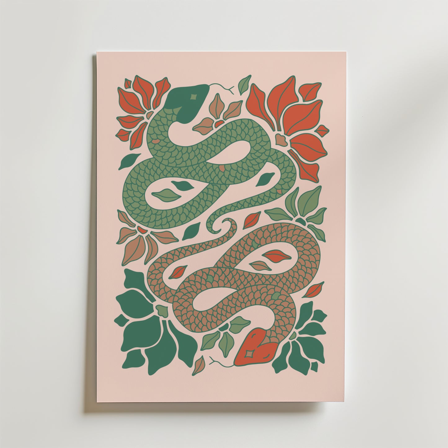 Garden Serpent Poster