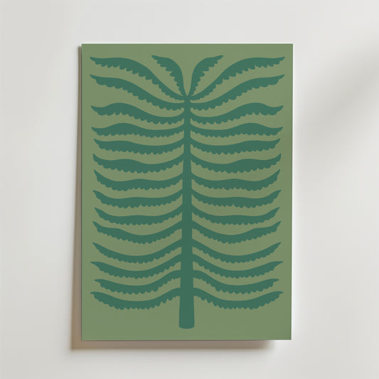 Quiet Palm Poster