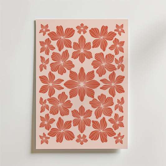Blossom Grid Poster