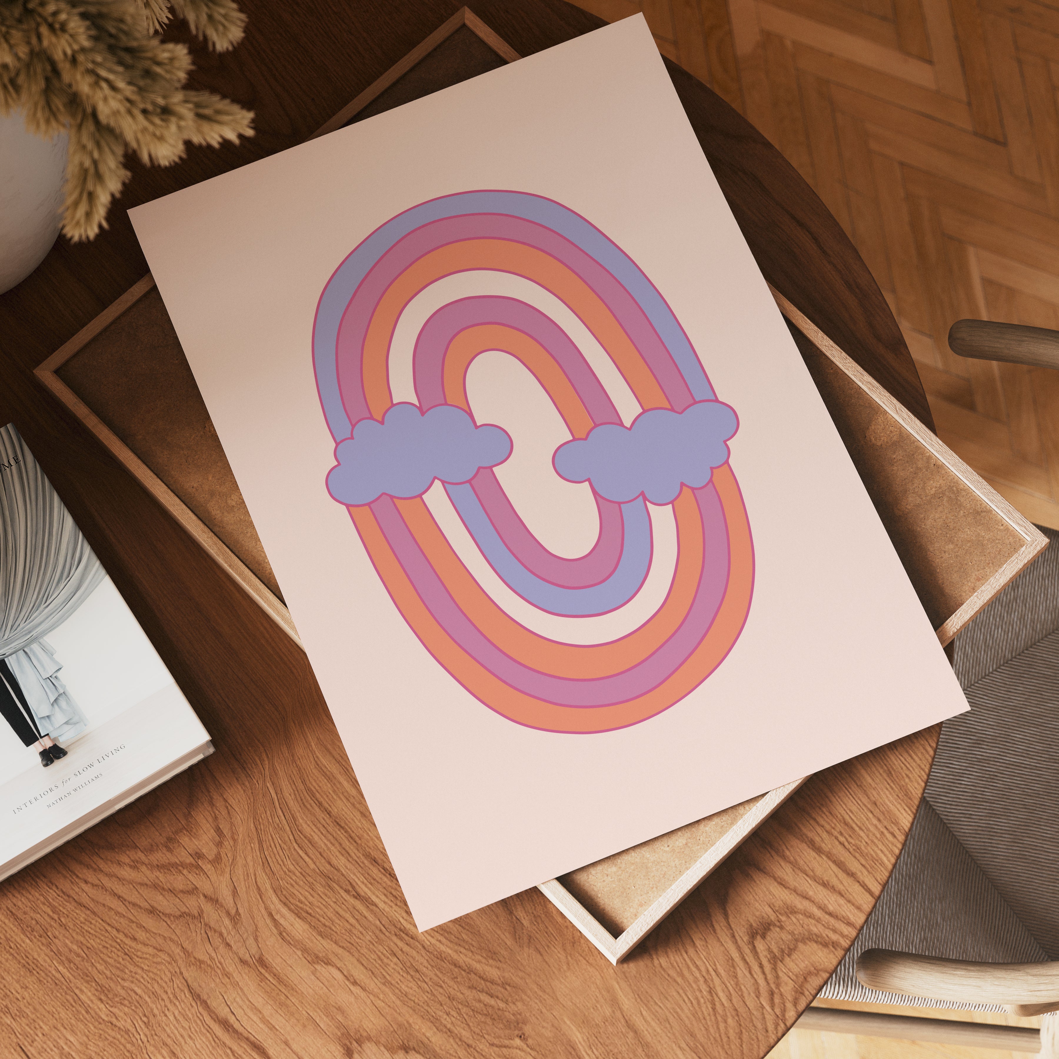 Pastel Rainbow Dream Poster