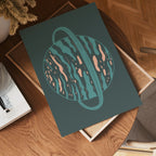 Saturnus Blue Orbit Poster