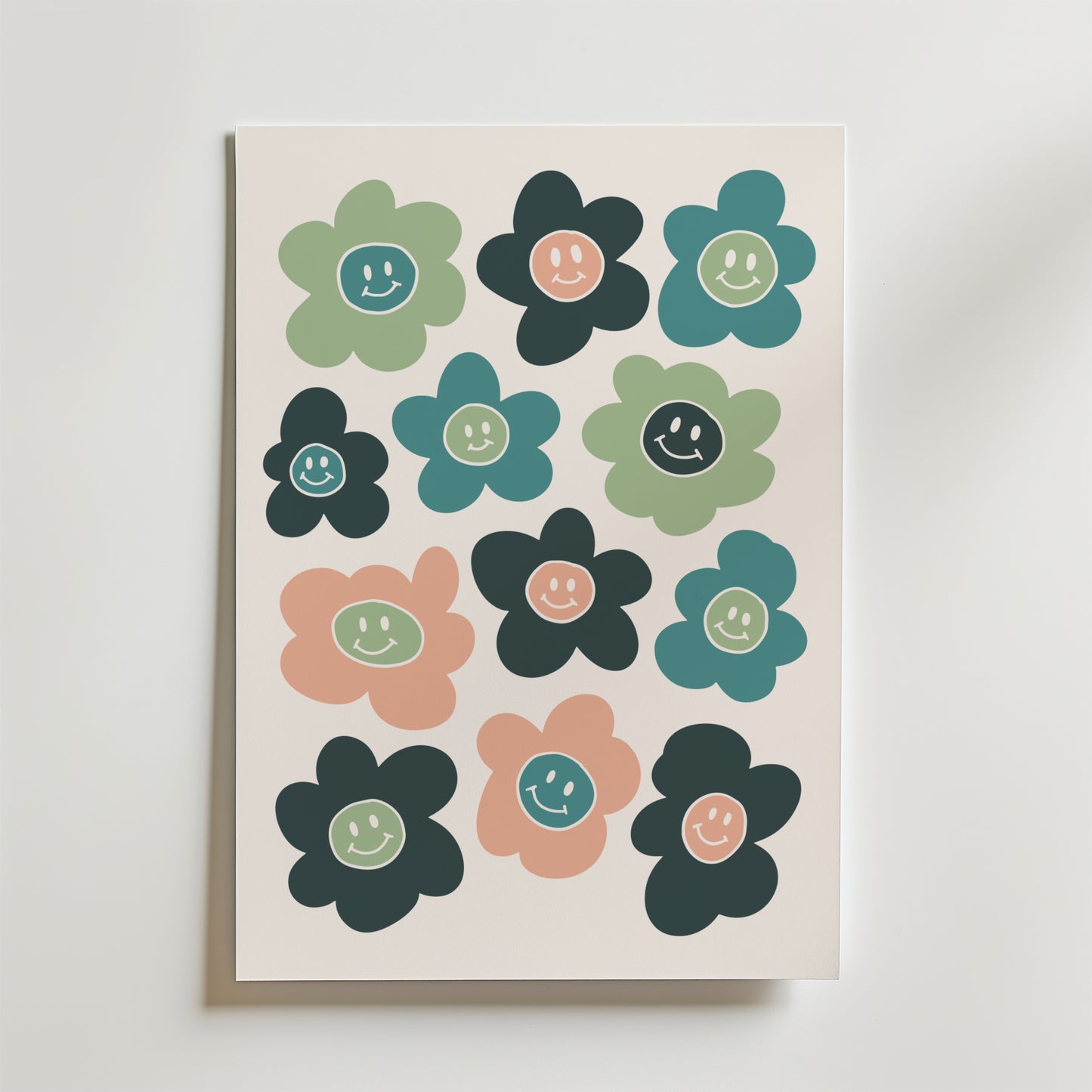 Smiling Blossoms Poster