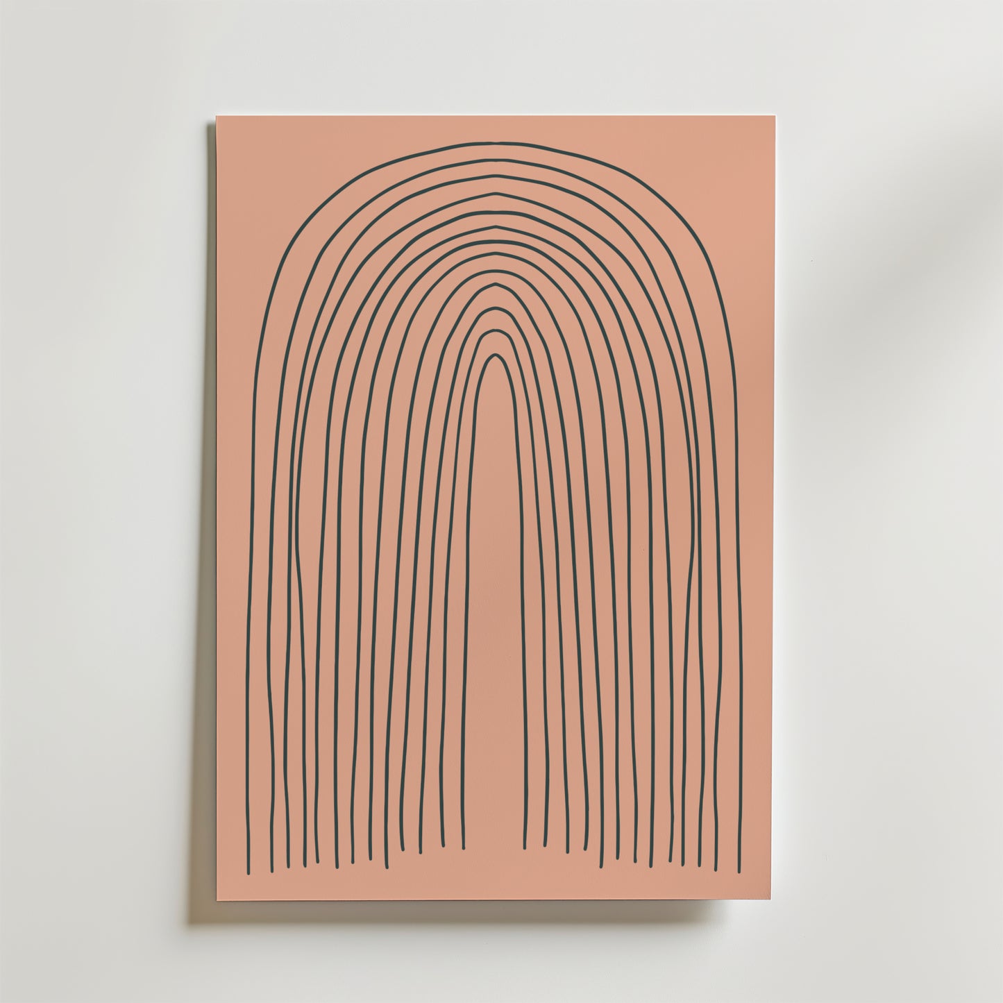 Terracotta Arches Poster