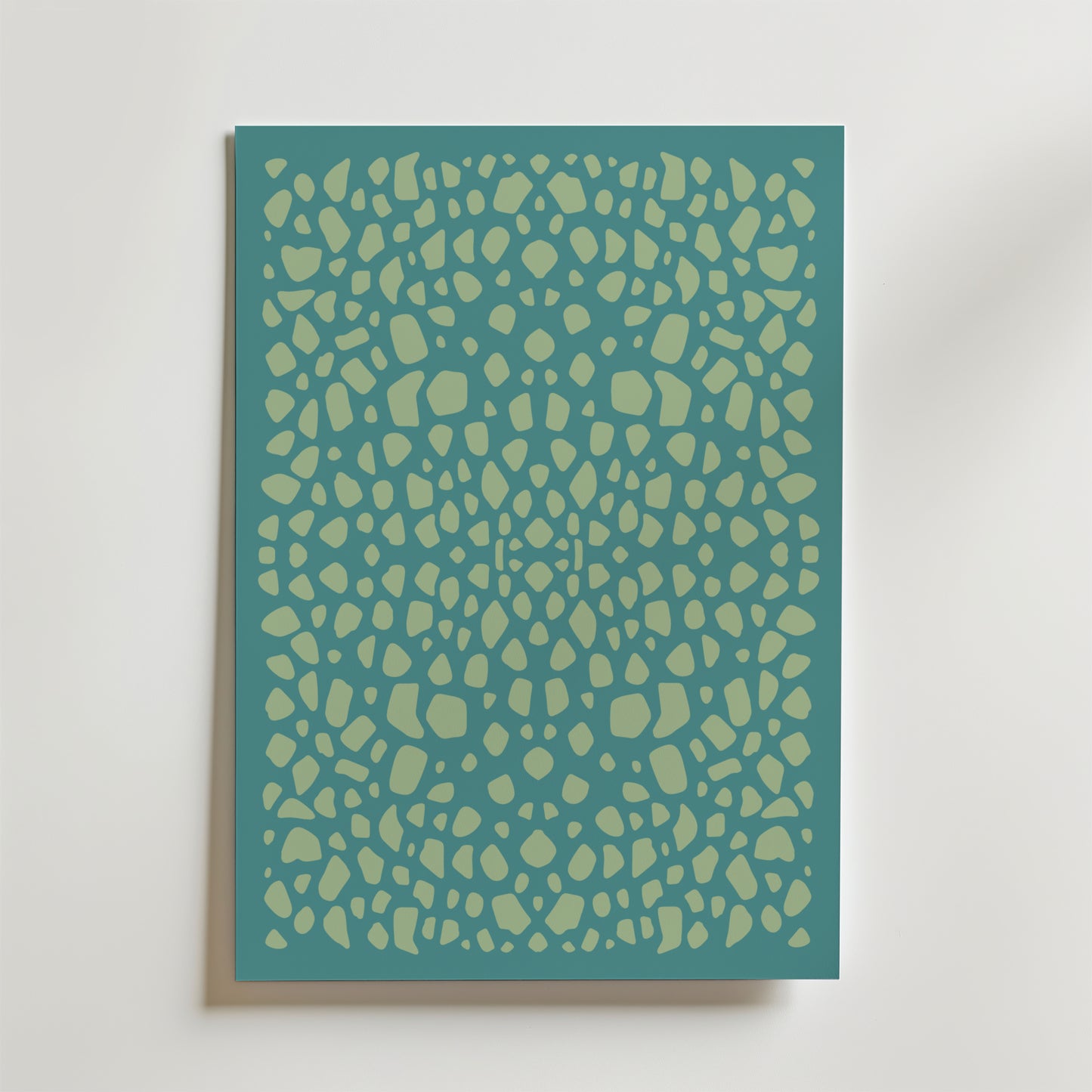 Pebble Pattern Poster