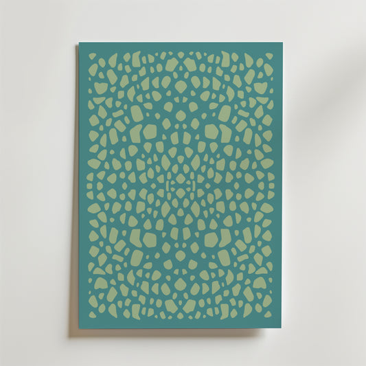 Pebble Pattern Poster