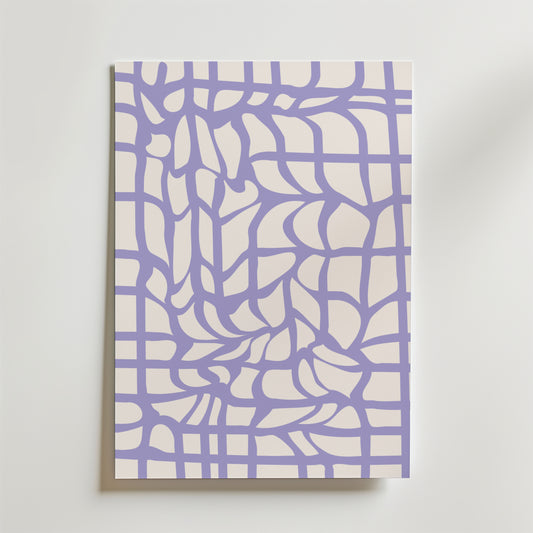 Lilac Labyrinth Poster