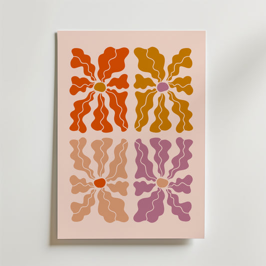 Petal Variations Poster